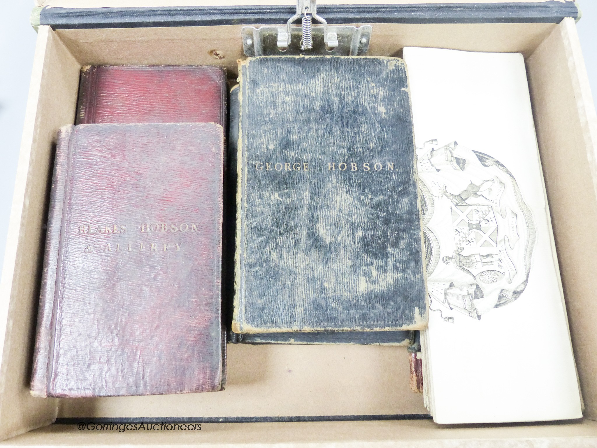 A collection of early 19th century and later documents and ephemera, comprising a passport dated 1812 signed by Viscount Castlereagh